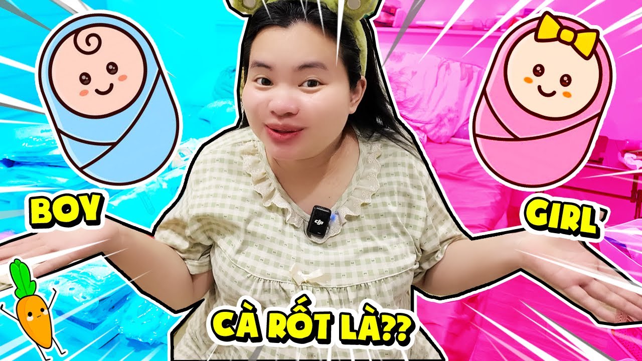 KAMUI CÔNG KHAI GIỚI TÍNH BÉ CÀ RỐT LÀ BOY HAY GIRL