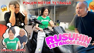 DIBILANG GILA!!❤️‍🔥🚴🏻‍♂️ Masukin Motor Tetangga Dalem Rumah 😜🏠