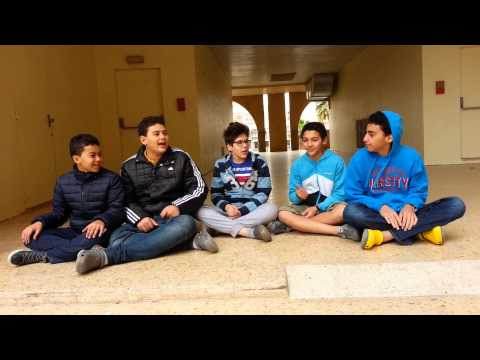 و أنا ماشي في تل أبيب اغنيا مسخارا