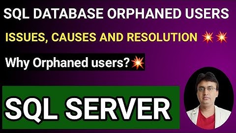 SQL SERVER DATABASE ORPHANED USERES ISSUES FIXED IN VERY EASY METHOD. #Tech & Art  Session- 9