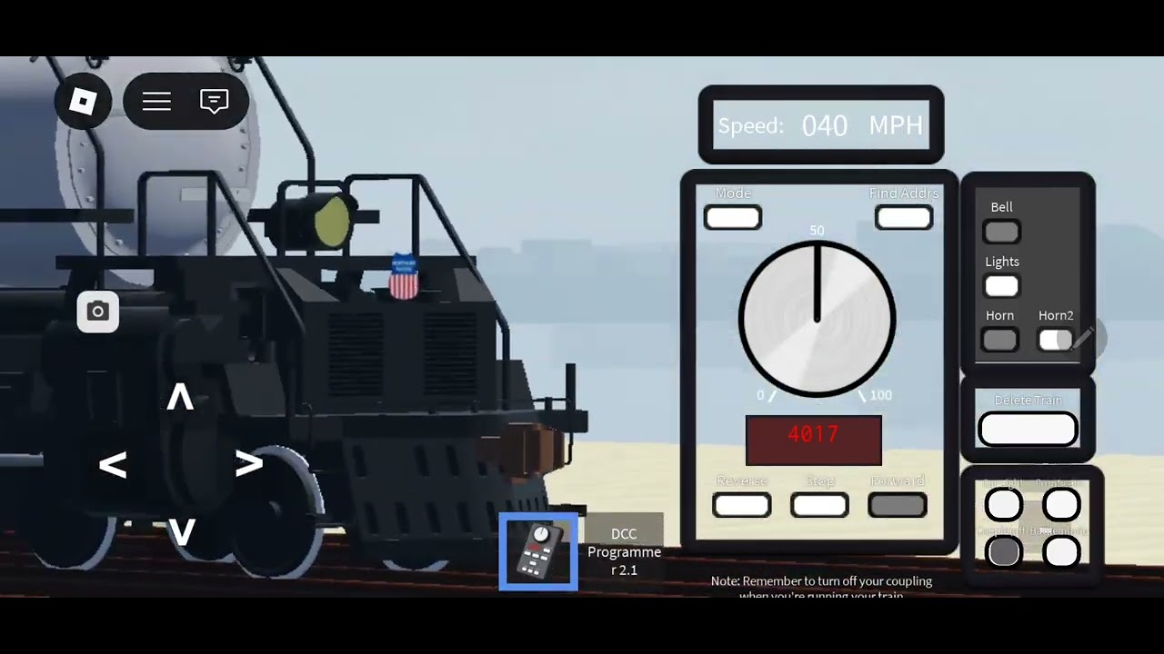 Big Boy 4017 passing by the freight cars - Ro Scale North Commuter