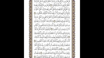 الوجه 213 من القرآن مكرر ١٠ مرات مع الآيات | سورة يونس | الشيخ خليفة الطنيجي