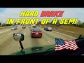 A Day in The Life of an American Truck Driver - Road Rage, Brake Check, Car Crash, Instant Karma USA