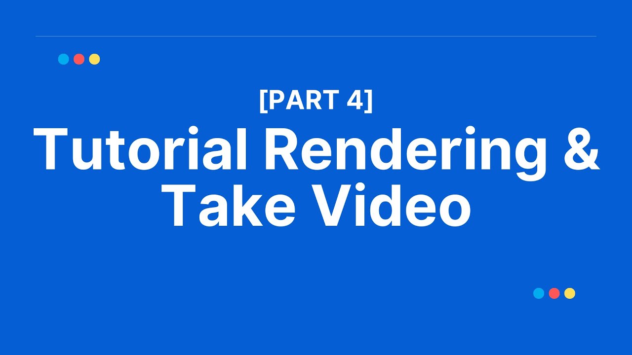 [PART 4] Tutorial Rendering & Take Video pada SketchUp - YouTube