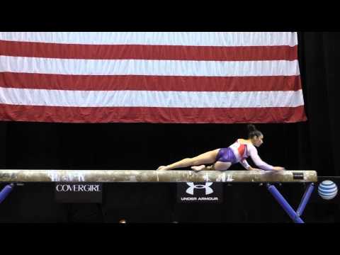 Alexandra Raisman – Balance Beam – 2015 P&G Championships – Sr. Women Day 2