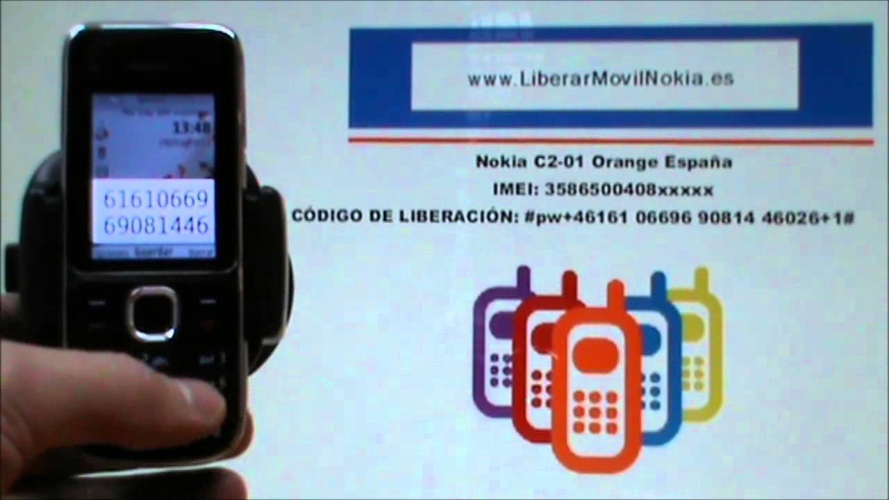 Liberar Nokia c2-01 Orange - YouTube