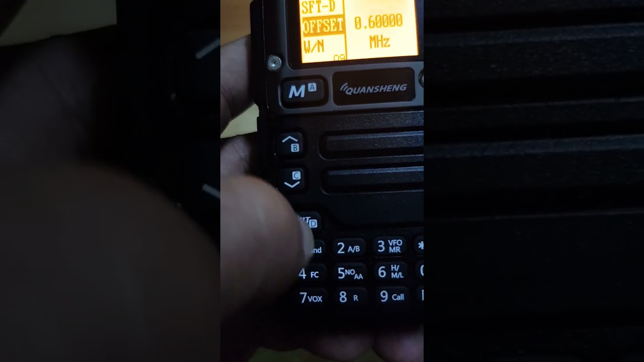วิธีตั้งค่ารีพีทเตอร์ Quansheng UV K5
