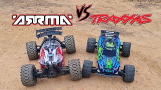 Traxxas Rustler Vxl 4x4 Vs Arrma Typhon 3s