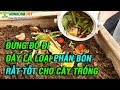 Đừng Vội Bỏ Đi , Chúng Là Loại Phân Bón Hữu Cơ Rất Tốt cho Cây Trồng của Bạn