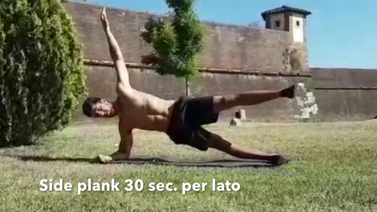 Esercizi Core Stability - YouTube