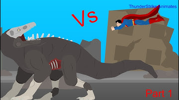 scp 682 vs Superman part 1