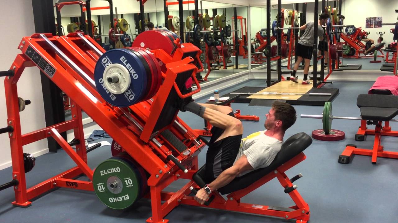 Strength Training Leg Press Twan van Gendt YouTube