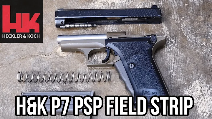 H&K P7 Field Strip