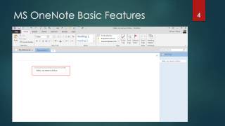 MS OneNote - Collaboration Technology