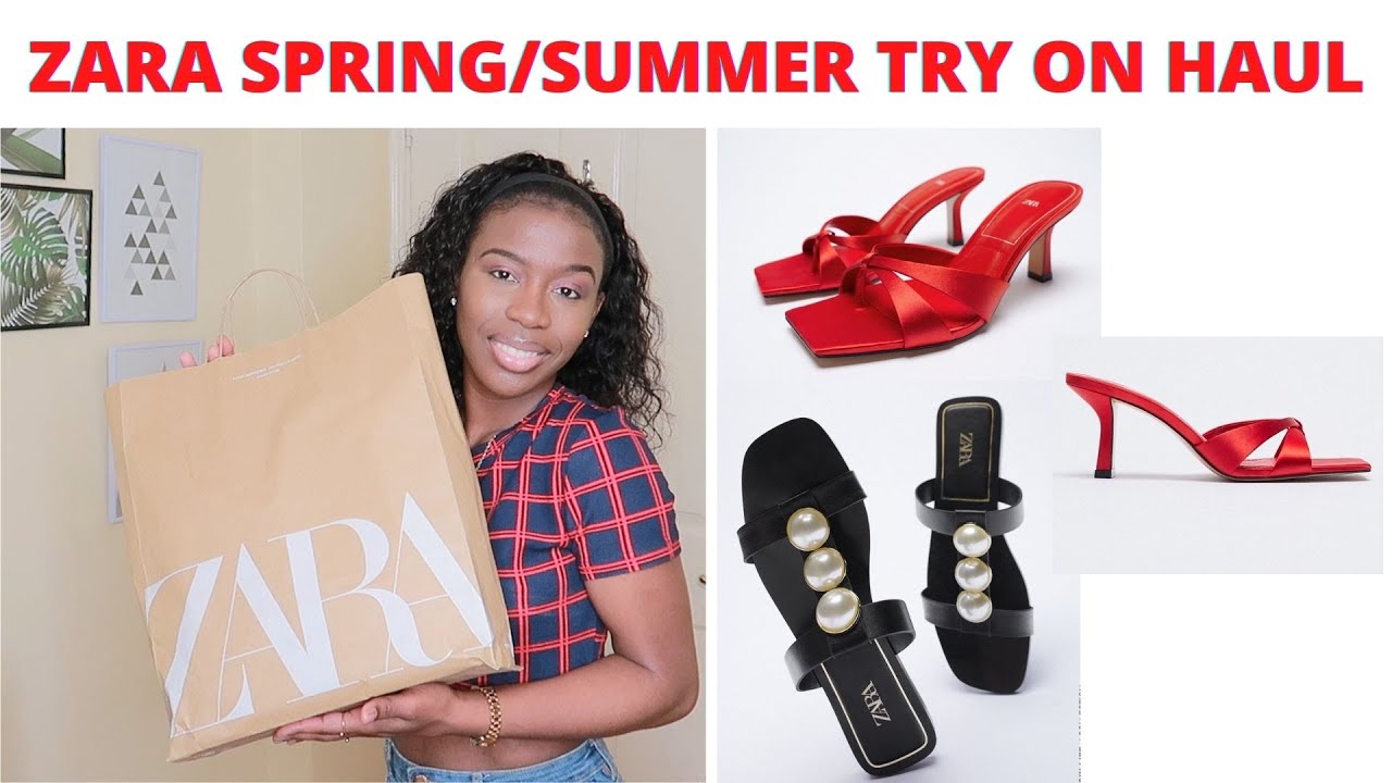 ZARA SPRING/SUMMER, SHOE AND CLOTHING TRY ON HAUL | Call Me B | 
