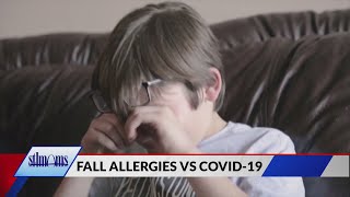 Spotting the differences between fall allergies and COVID-19