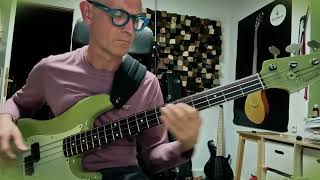 La Bella Flatwounds // Fender Custom Shop '62 Precision bass // Cantaloup Island bass jam
