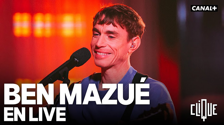 Ben Mazué révèle son titre "Cécile gagnant" en exclusivité dans Clique - CANAL+