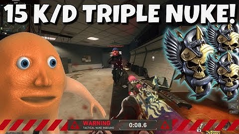 15K/D *TRIPLE NUKE*! want NUKES? play the *NEW* CRANKED mode now...