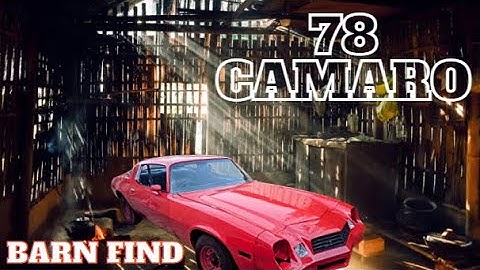 78 CAMARO RESTORATION Part 1