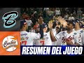 Resumen del juego Bravos de Margarita vs Caribes de Anzoátegui | 22 de octubre de 2025