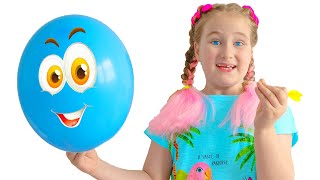 Аня лопает шарики и получает сюрпризы | Правила поведения для детей