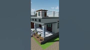 35 X 36 House Plan, Village House plan idea #Plan #Veranda #Naksha