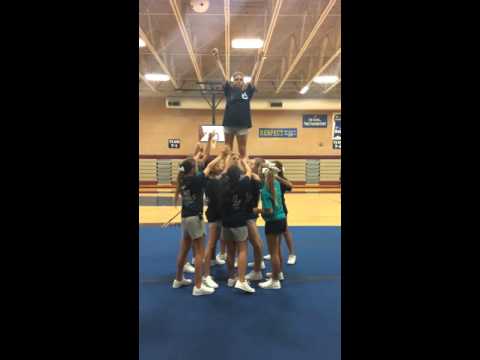 Kimbrough middle school stunning cheer