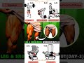Day 3 Leg & Shoulder Workout That Actually Works 🔥💪 #Shorts