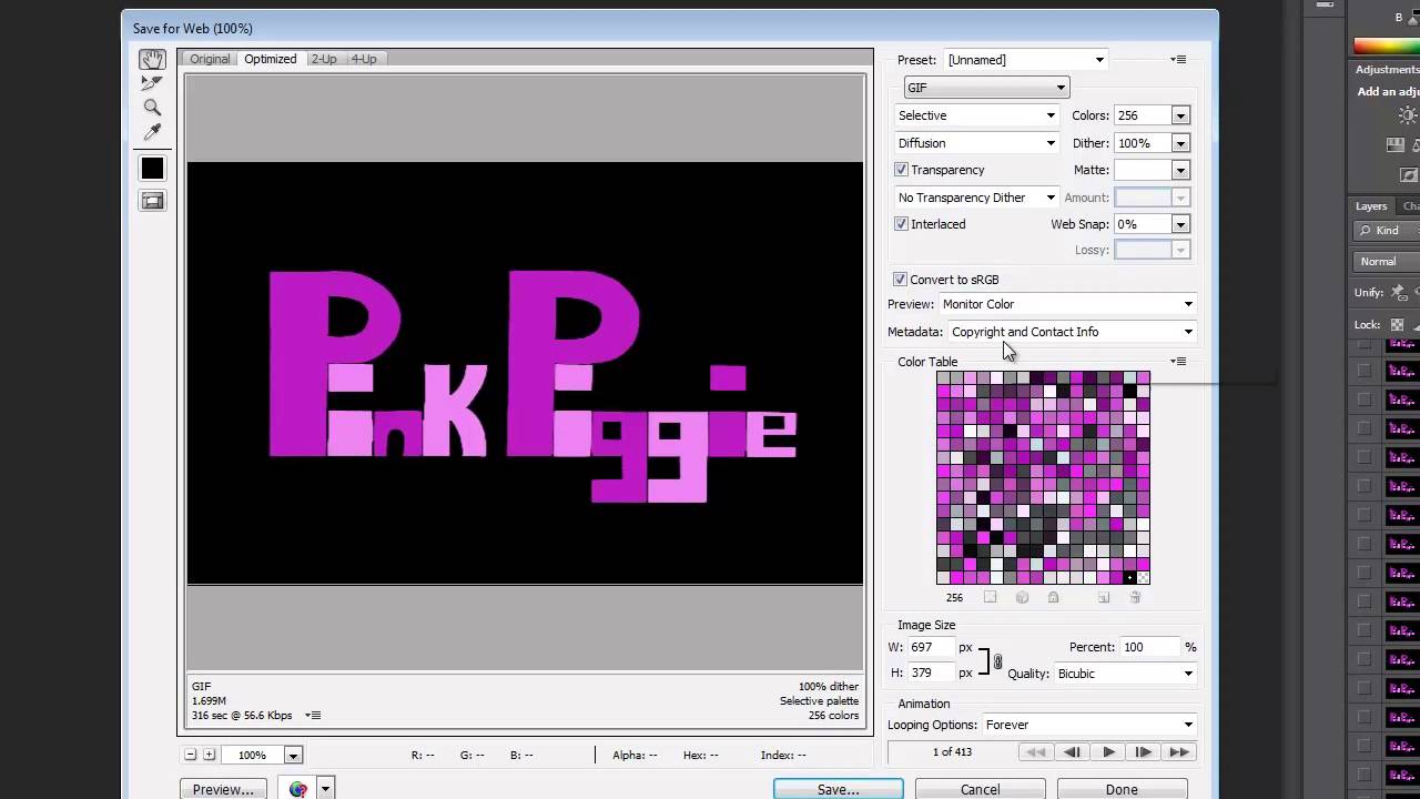 Adobe After Effects Export Animated Gif