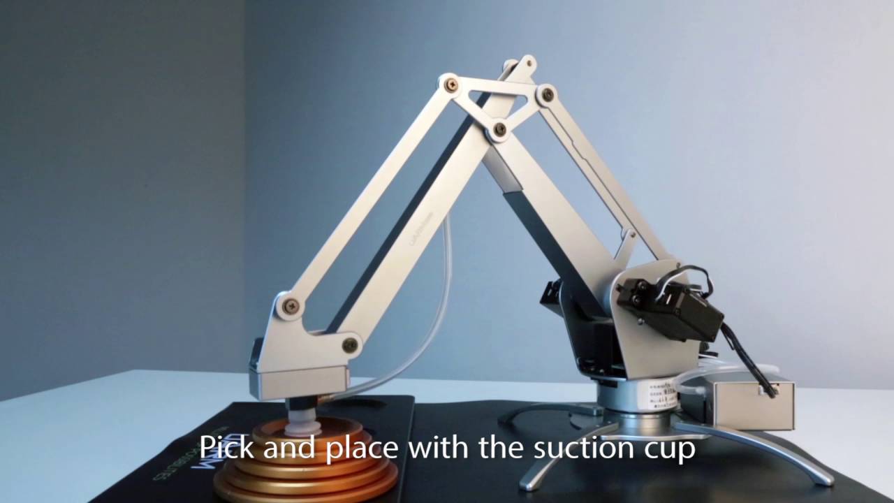 uArm Metal Intro - 4 dof desktop robot arm YouTube