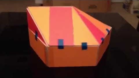 H13 Hexayurt model for Burning Man 2013