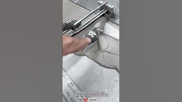 Specialized Masonry Tool: Precision Spreading Mortar for Ceramic Tile Installation