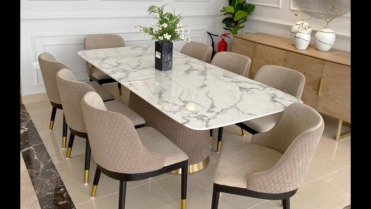 طاولة طعام مودرن 8 كراسي | #وصل_حديثاً​ #قصر_السرايا​