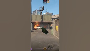 MOLOTOV Short For STOP PUSH On OVERPASS In CS2 #cs2 #shorts