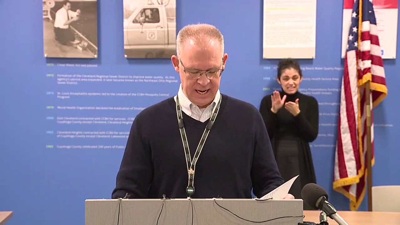 Cuyahoga County Board of Health daily briefing: March 25