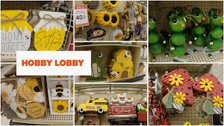 Hobby Lobby AMAZING Cuteness Overload *SunFlowers *BEE * LADY BUG *LEMON Decor & More