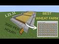 Easy BEST WHEATE Farm Tutorial .#minecraft
