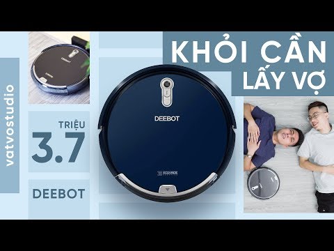 Ecovacs Deebot DL33 Robot hút bụi lau nhà chỉ 3.7tr