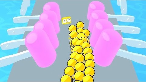Runner Pusher - All Levels Gameplay Android, iOS
