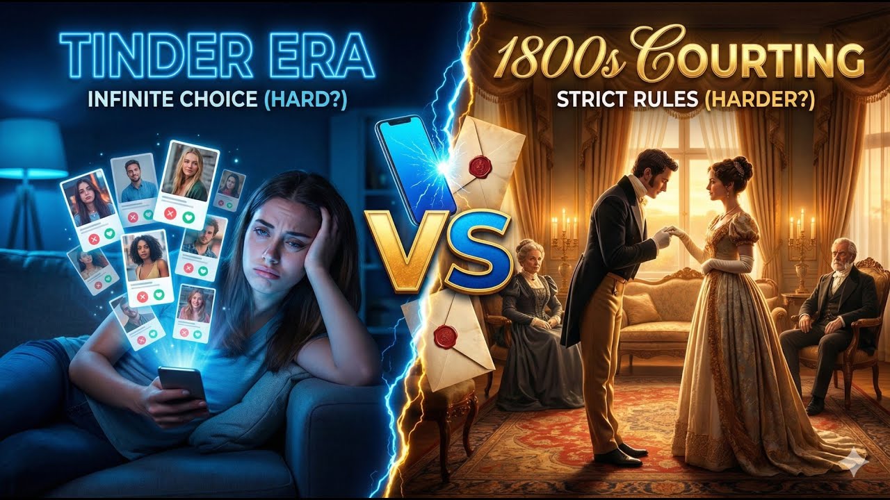 1800s Dating vs. Tinder: Which Was REALLY Harder? — Calm History for Deep Sleep