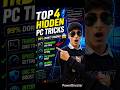 99% Users Don’t Know These PC Tricks 🤯 | Top 4 Hidden Windows Secrets #hacktricks #hackingtechniques