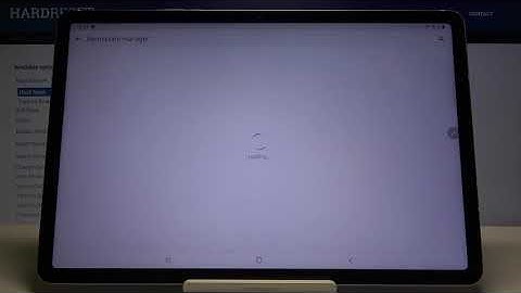 How to Manage Apps Permissions on Samsung Galaxy Tab S7 - Customize App Preferences