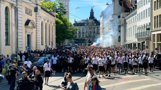 Psg - Inter Corteo Psg Fans In München - Le Cortège Des Ultras Parisiens En Munich