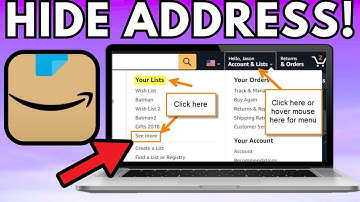 How To Hide My Address on Amazon Wishlist 2025 Update