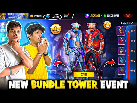 Free Fire New Bundle Tower EventAll Legendary Bundles And Rare Bundles20.000 -Garena Free Fire