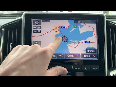 Обновление карт навигации Toyota Land Cruiser 200 new 2015-2021. Обновление навигации Lexus Toyota