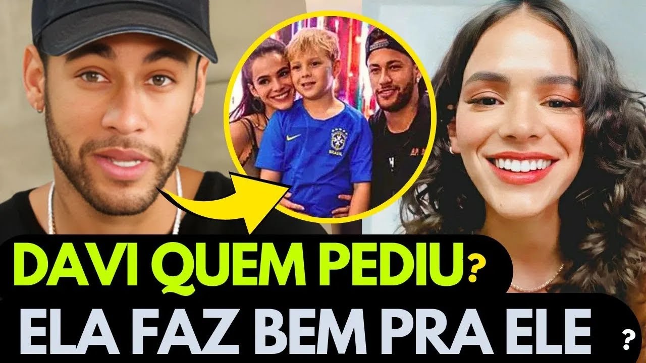 Bruna Biancardi SURTA após Neymar defender presença de Bruna Marquezine na  festa de Davi Luca!? - YouTube