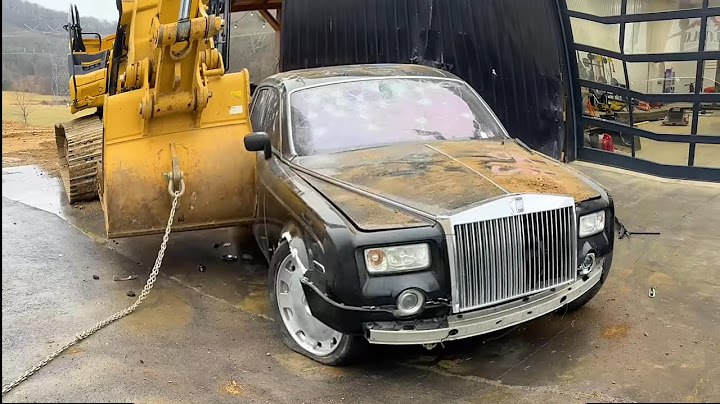 REACTING TO "Destroying A Rolls Royce in 17 Minutes" By @whistlindiesel