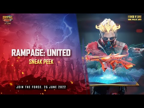 Rampage Reskin Intro | Rampage: United | Garena Free Fire MAX